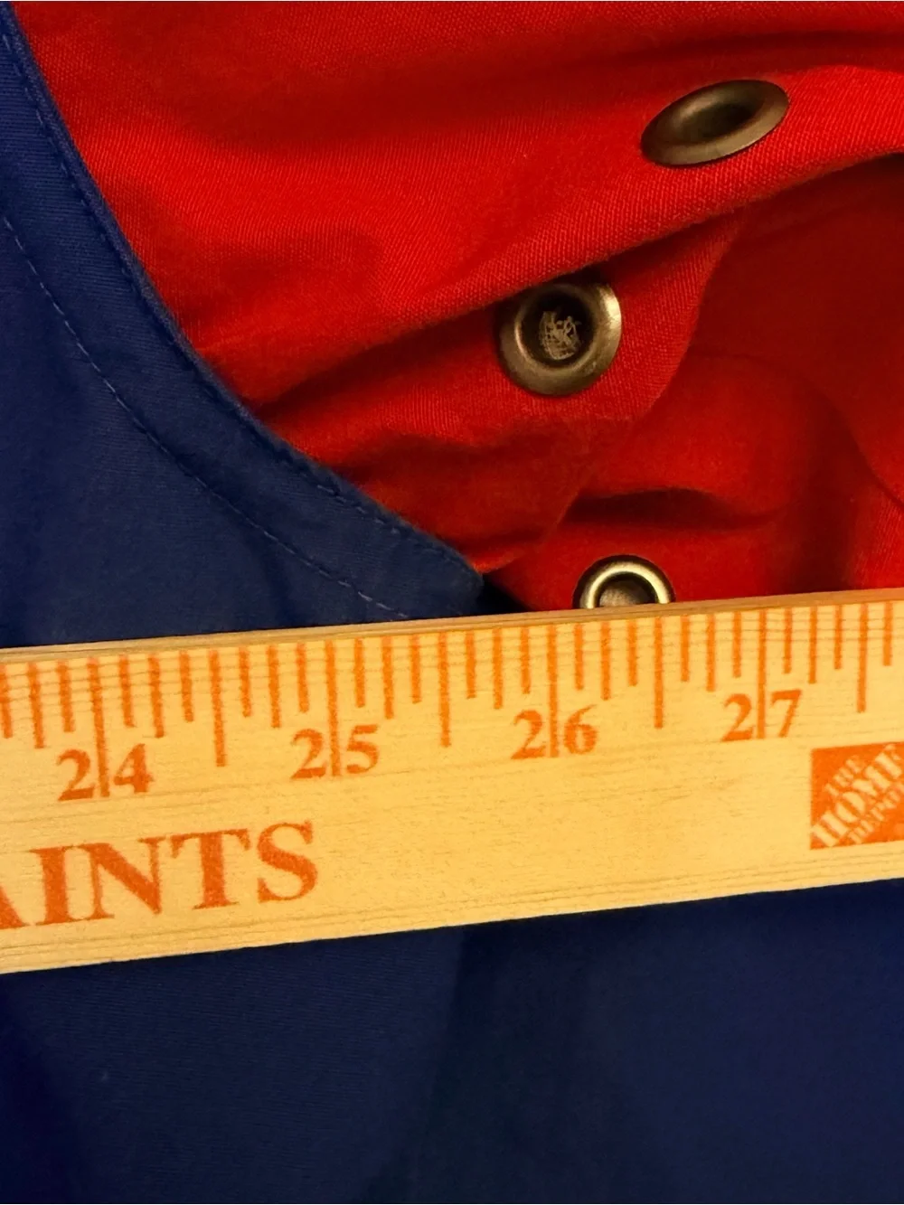Vintage London Fog Colorblock Windbreaker Sailing Jacket Blue Red